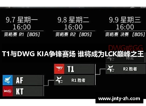 T1与DWG KIA争锋赛场 谁将成为LCK巅峰之王